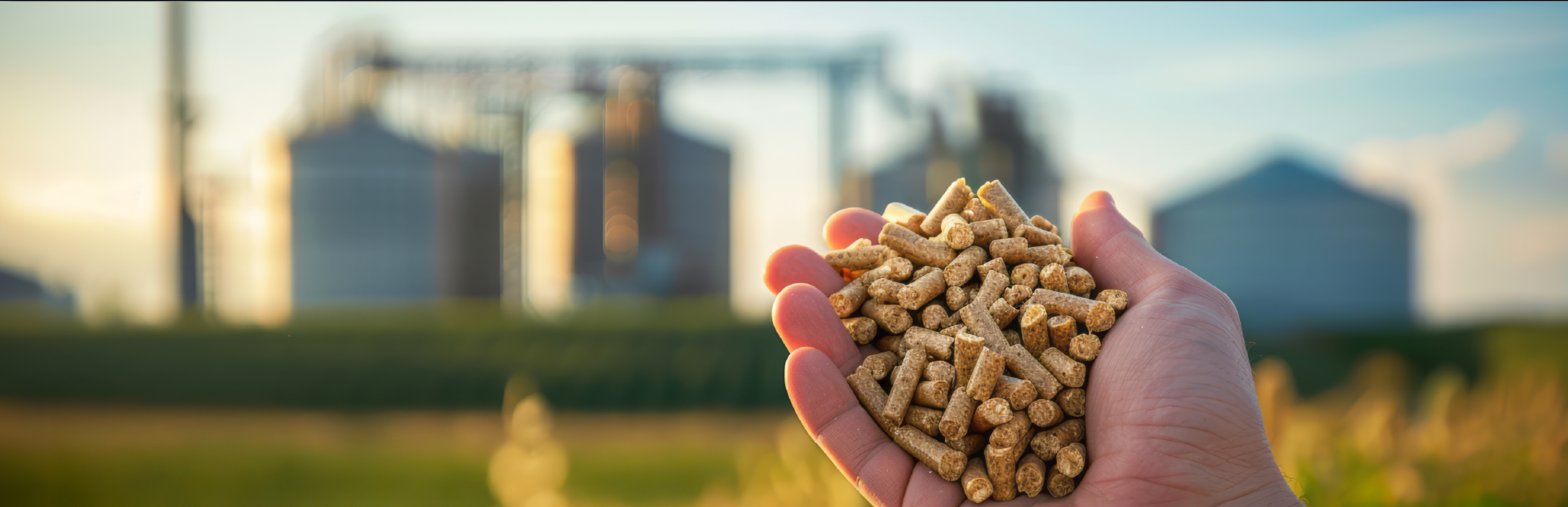 Animal feed product line background